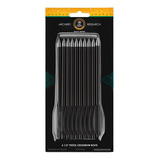 10 Setas De 6 5 Pol Plastico Com Ponteira Em Aço Ek Archery