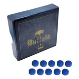 10 Solas Para Taco De Sinuca Bilhar Buffalo 11mm Original