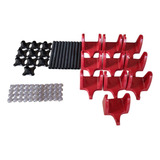 10 Suporte Bobina Estrela Vermelho C base Reta E 40 Ventosas