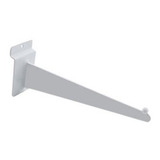 10 Suporte Prateleira 30cm Painel Canaletado Branco