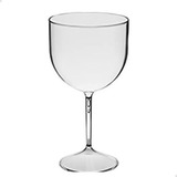 10 Taça Gin Cristal Acrílico 450ml Transfer Laser E Silk