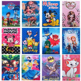 10 Toalha Toalhinha Infantil Boca Mãos E Rosto Personagens