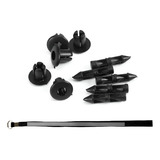 10 Travas Grampo 6mm Carenagem Honda Sh150 E Sh300