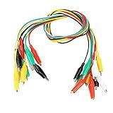 10 UDS 50cm CLAMP CROCODILE Número De 35 Mm Double Extreme Calls Chain Para Cable De Chamada Crocodril