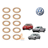 10 Un Anel Vedação Cobre Bujao Carter Gol Saveiro Parati Vw