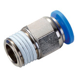 10 Un Conexão Reta Macho Pneumática 10x1 4 Npt
