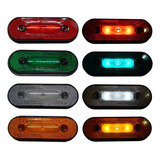 10 Un Luz Lanterna Lateral 3led Facchini Carreta caminhão
