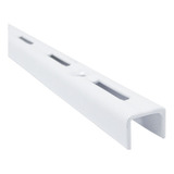 10 Un Trilho Cremalheira Rasgo Simples 50cm Para Prateleira