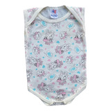 10 Unds Body Bebe Regata Estampado liso Algodão Tam P Ao 3