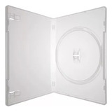10 Unid Box Dvd Capa Transparente Tradicional Resistente