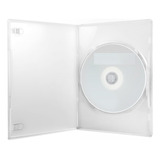 10 Unid Box Dvd Slim Capa Transparente 7 Mm