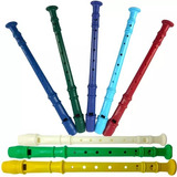 10 Unid Flauta Doce Infantil Brinquedo
