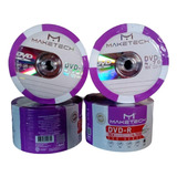 10 Unidades De Mídia Virgem Dvd r 4 7gb 120min 16x Maketech