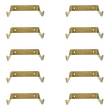 10 Unidades De Suporte P 1 Garrafas Adega Vertical Dourada