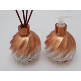 10 Vidros Espiral Degrade Prisbela Cobre sabonete Difusor
