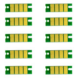 10 X Chip Compatível Com Ricoh Sp3710 Sp 3710 7k