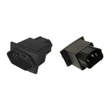 10 X Plug Adaptador Conector C14