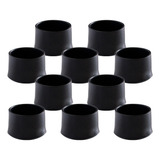 10 X Ponteiras Pé Cadeira Tubo Pvc Externas 1 1 2 38mm 3 8cm