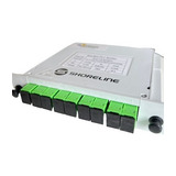 10 X Splitter Box 1 X 8 Sc Apc Modular Fibra Óptica