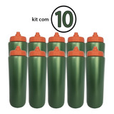 10 X Squeeze Automatico Tipo Gatorade Verde 1lt Rythmoon