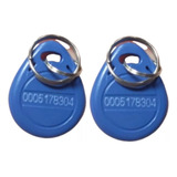 10 X Token Controle Acesso Rfid 125khz Modelo Chato Slim