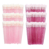 100 Aplicador De Batom Pincel Gloss Limpeza Cílios Extensão