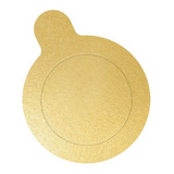 100 Bases De 8cm P/ Doces - Cor: Ouro - Ultrafest