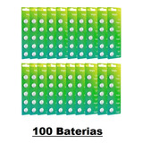 100 Baterias Pilha Cr2032 Elgin 20 Cartelas C/5 Unidades
