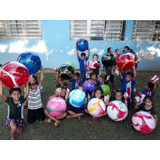 100 Bolas De Praia 40 Cm Bola Grande De Vinil Festa Atacado