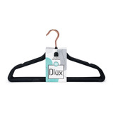 100 Cabides Veludo Adulto Slim Antideslizante Closet Gancho
