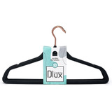 100 Cabides Veludo Adulto Slim Antideslizante Closet Gancho