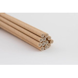 100 Canudos De Papel Biodegradáveis Kraft 6x197mm