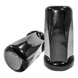 100 Capa Porca Belga Black 32-33mm Caminhões Ônibus Preta