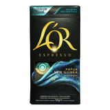 100 Cápsula Alumínio Café Lor Papua Compatível C/ Nespresso
