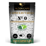 100 Cápsulas Vegetais Gastro Resistentes Dr-caps / K-caps Sabor Cor Branca