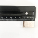 100 Chapinhas Dentada Garra Para Cordão De 25mm Fixador