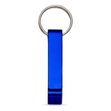 100 Chaveiro Abridor Personalizado Para Sua Empresa Logo Cor Azul