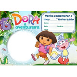 100 Convite Dora Aventureira Com Foto