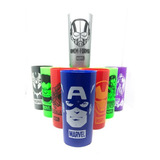 100 Copos Longdrink 320ml Personalizados Super Herói 