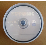 100 Dvd+r Dl 8.5gb 8x Com Logo Nipponic Lacrado