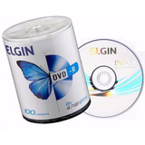 100 Dvd-r Elgin 4,7gb 120min 16x C/logo