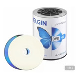 100 Dvd-r Elgin Printable 16x 4.7gb