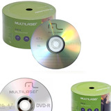 100 Dvd-r Virgem Gravável Multilaser 4.7gb