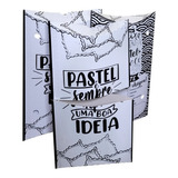 100 Embalagem Caixa Pastel Delivery Viagem Pastel