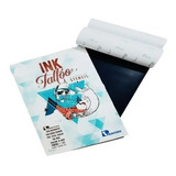 100 Folhas Hectografico Stencil Ink Tattoo Papel Tatuadores