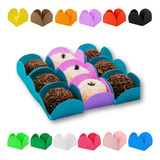 100 Forminhas Doces Porta Forminha 4 Pétalas Brigadeiro 