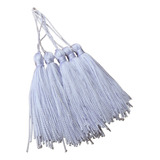 100 Franja Pingente Tassel Seda 8cm-