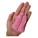 100 Franja Pingente Tassel Seda 8cm-