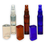 100 Frasco 15ml Spray Borrifador Premium Perfume Amostra Pet