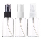 100 Frasco Plástico Pet Oval 30ml Válvula Spray Para Perfume